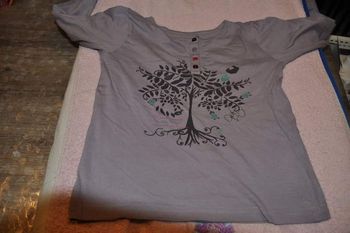 T shirt ml 8 ans fille