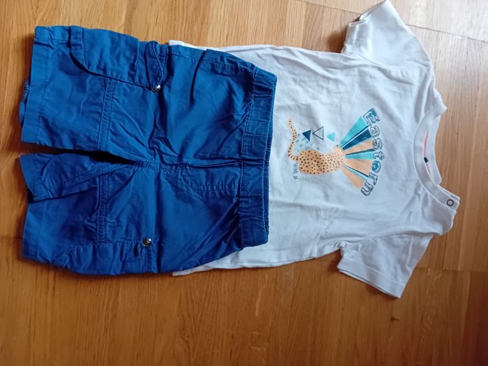Ensemble bermuda et t-shirt