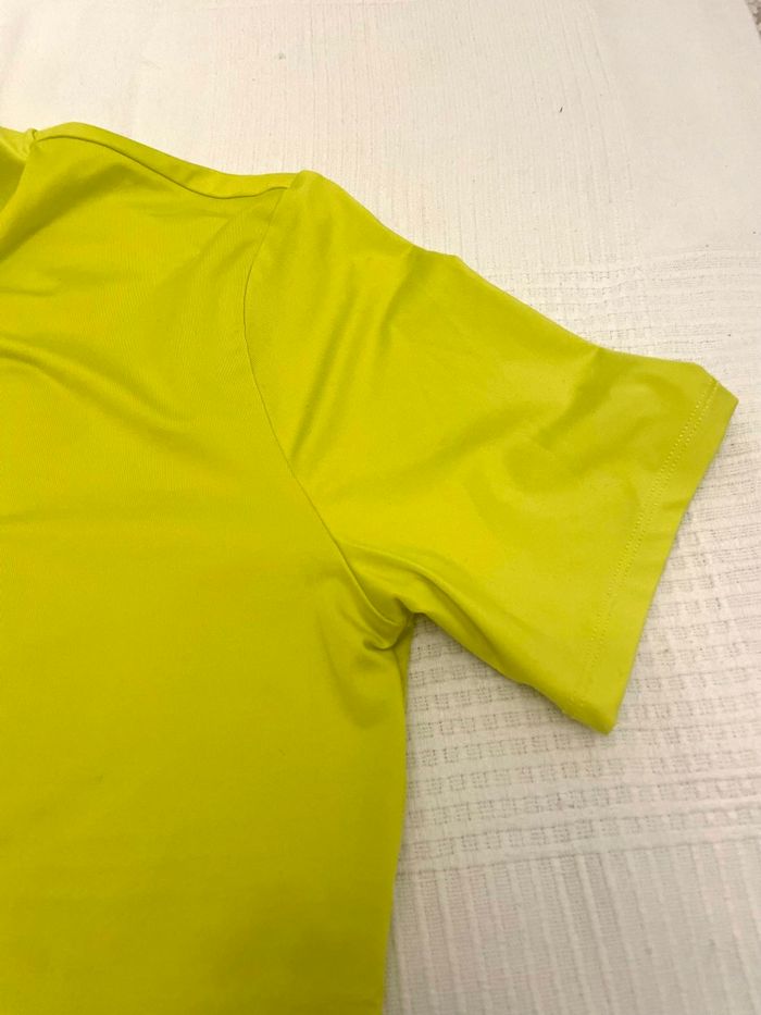 Teeshirt jaune vert fluo H&M - photo numéro 3