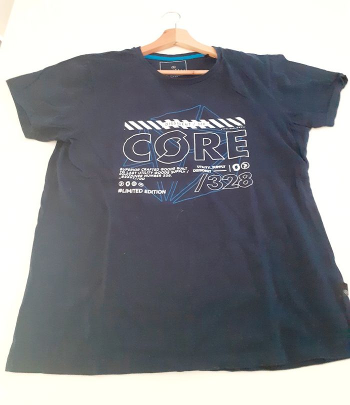 T-shirt bleu marine - Taille L