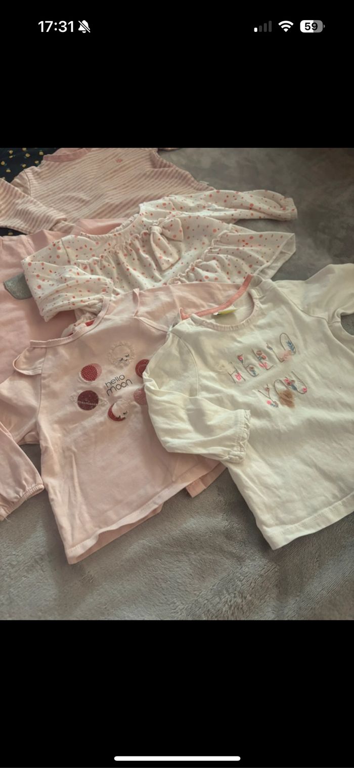 6 t-shirt 6 mois - photo numéro 3