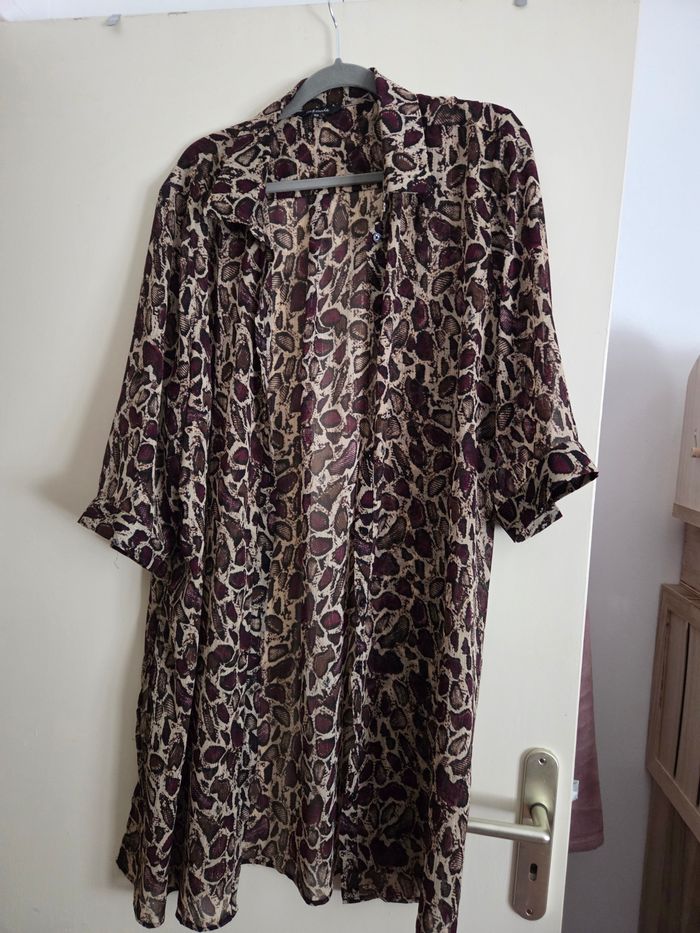 Longue chemise ms&mode taille 50