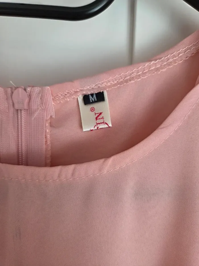 Robe rose mariage cocktail soirée femme taille 38 - photo numéro 2