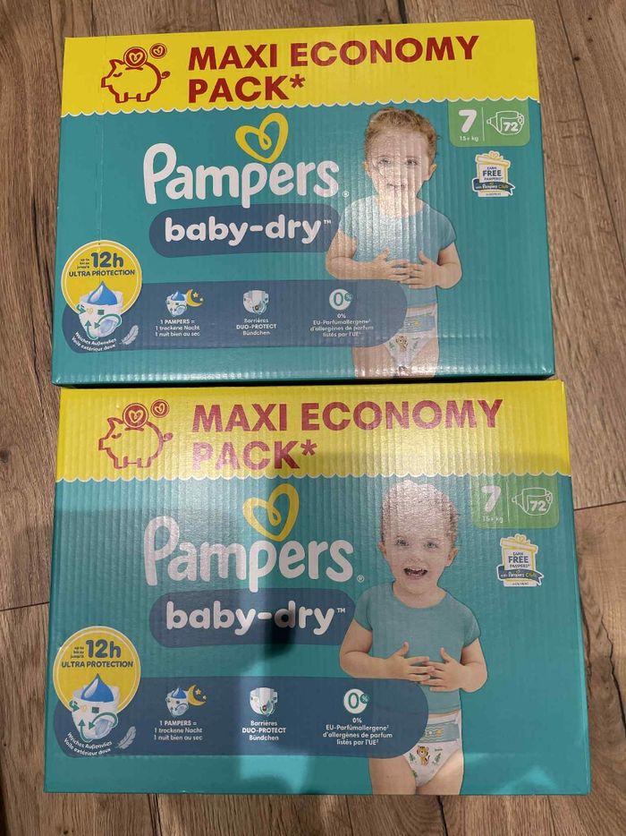 Couche Pampers
