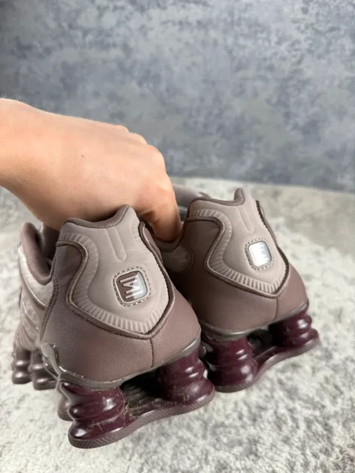 Nike Shox TL Pumice Night Marron - Brown / Bordeaux - photo numéro 17