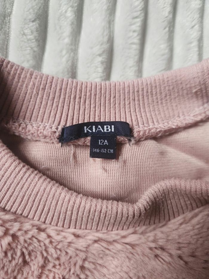 Sweat fille KIABI rose tout doux – 12 ans - photo numéro 4