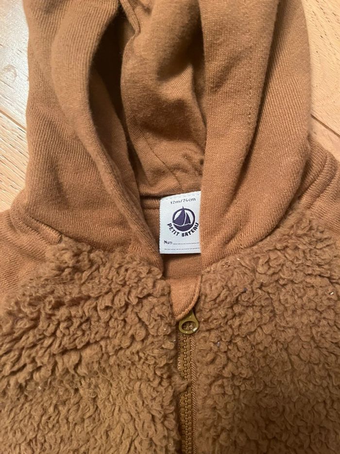 Pull gilet chaud petit bateau 12 mois - photo numéro 2