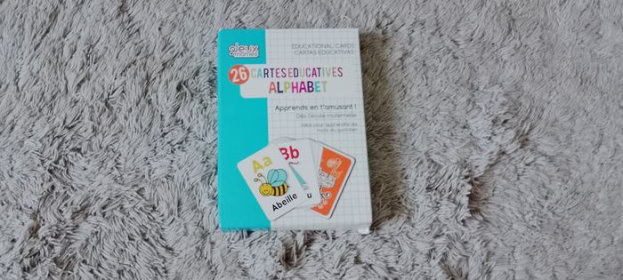 26 cartes éducatives alphabet - photo numéro 1
