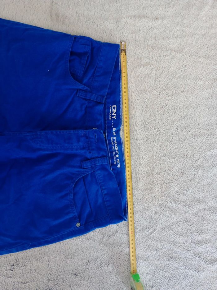 Bermuda homme 46 bleu électrique c85 - photo numéro 4