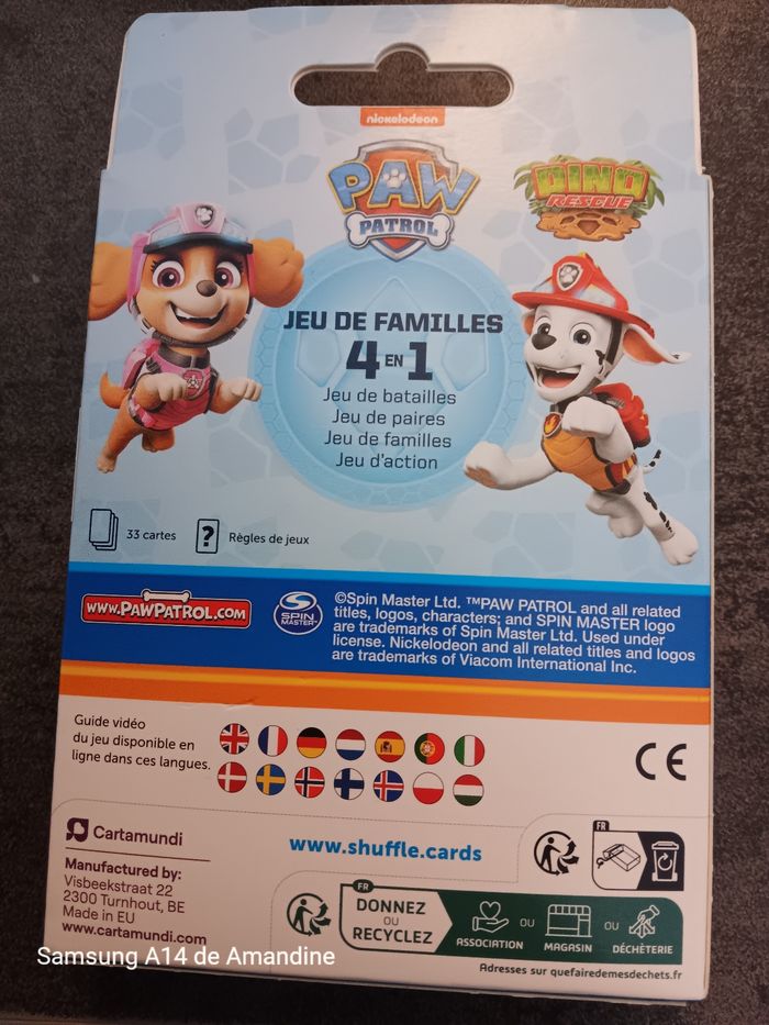 Jeu de familles 4en1 - photo numéro 3