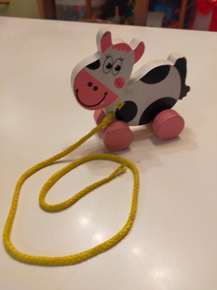 Vache a tiré
