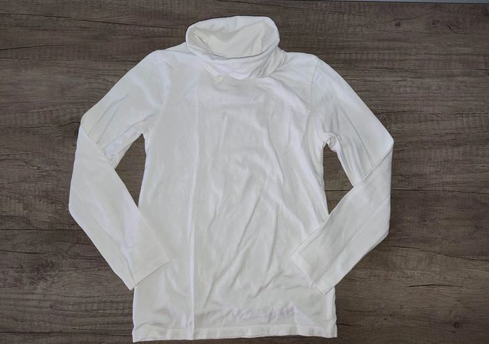 Sous pull blanc 4 / 5 ans Tex blanc