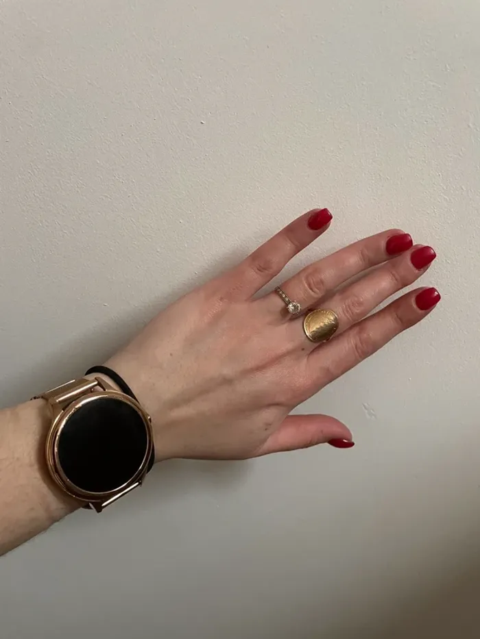 Montre connecté fossil rose gold - photo numéro 2