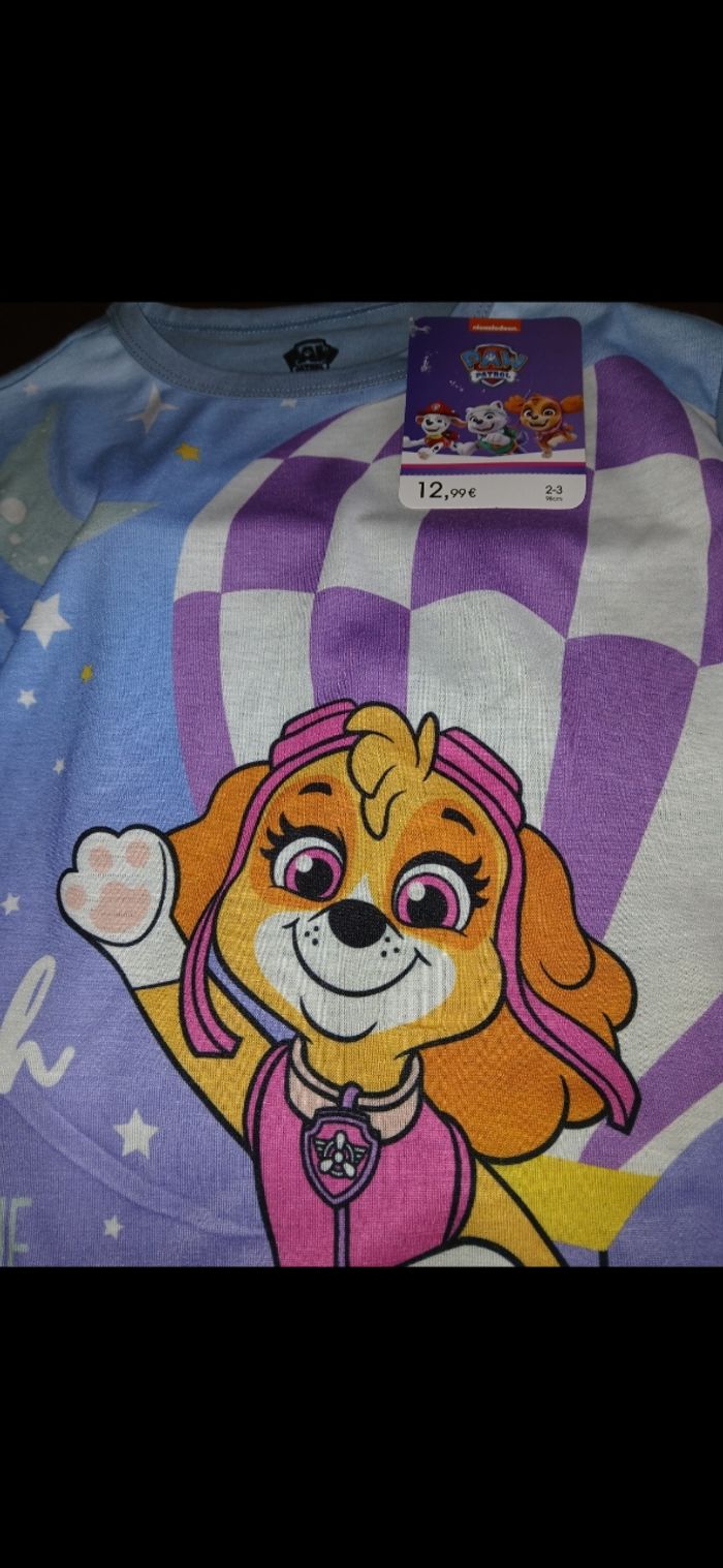 ensemble pyjamas fille Stella pat patrouille 2/3 ans - photo numéro 2