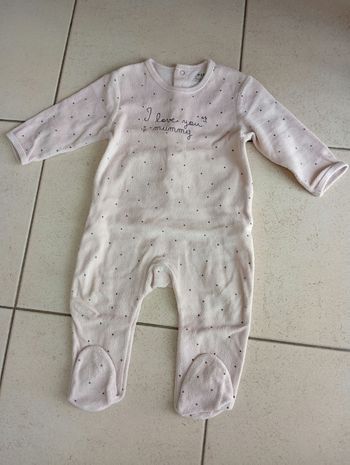 Pyjama chaud fille 1 an Kiabi