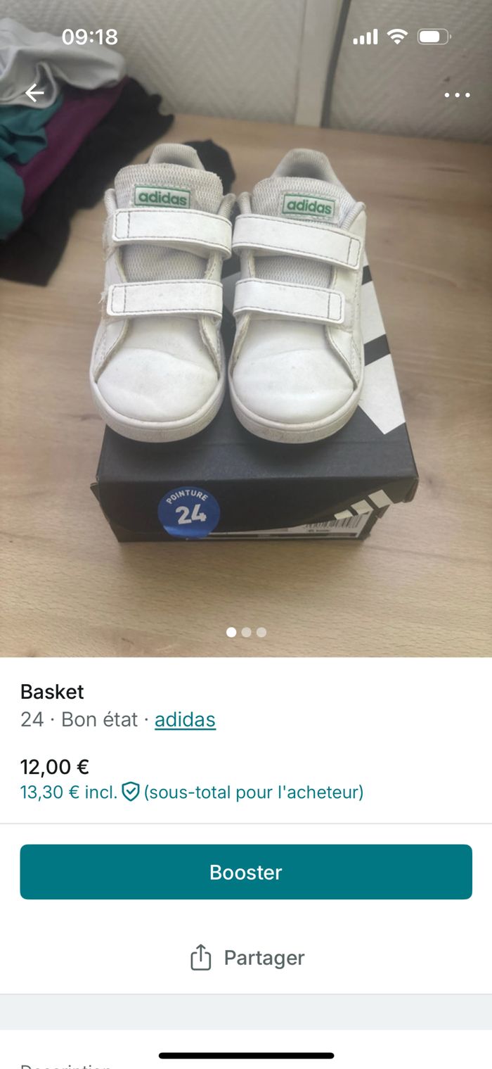 Basket pointure 24