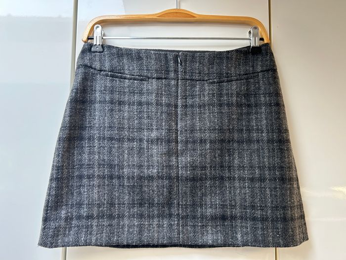 Minijupe grise Comptoir des Cotonniers - Taille 36 - photo numéro 3