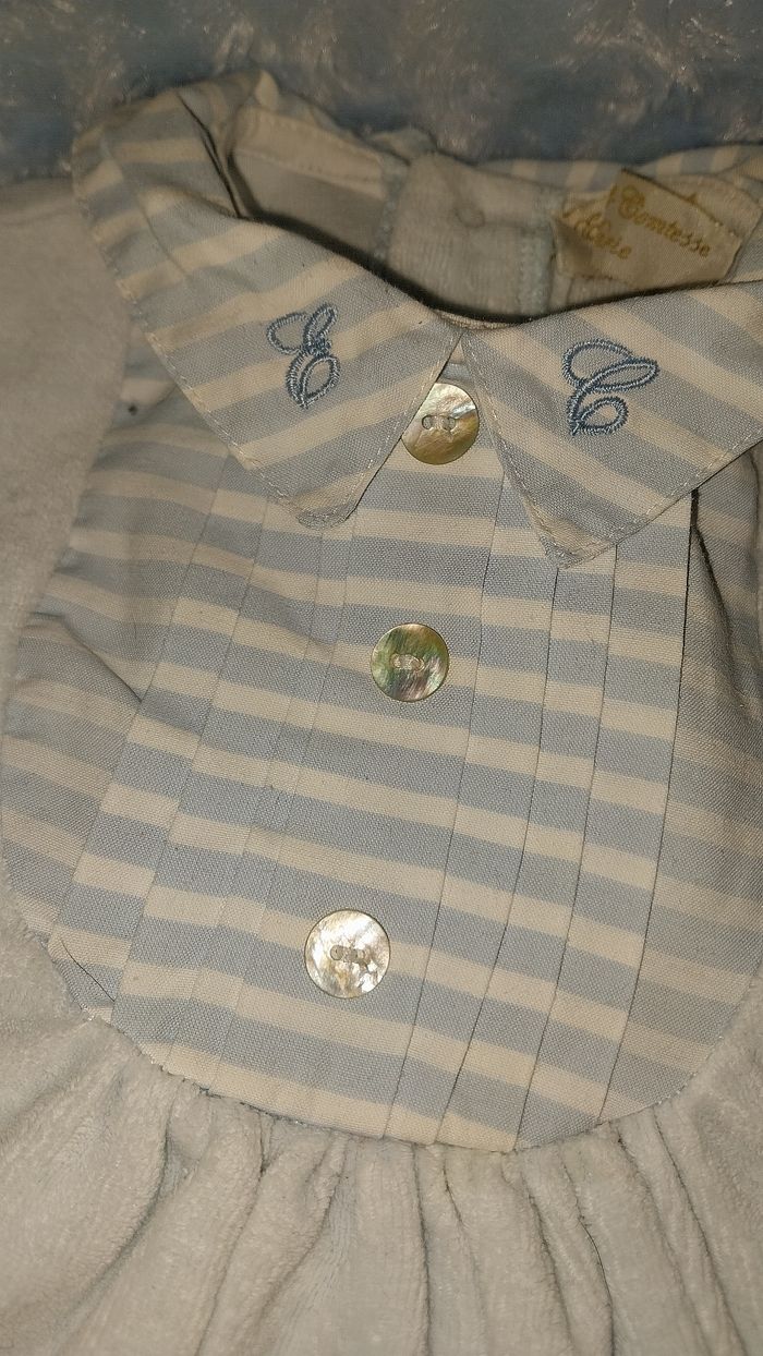 Barboteuse/ combi aison bloomer Ewan's et Comtesse état neuf 12 mois - photo numéro 9