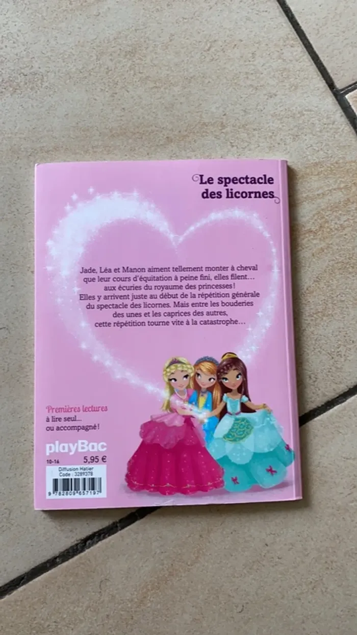 Lot de 2 livre une, deux, trois..princesse - photo numéro 4