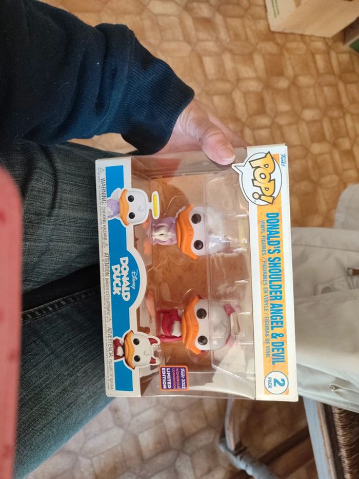 Figurine pop Donald 2 pack neuve