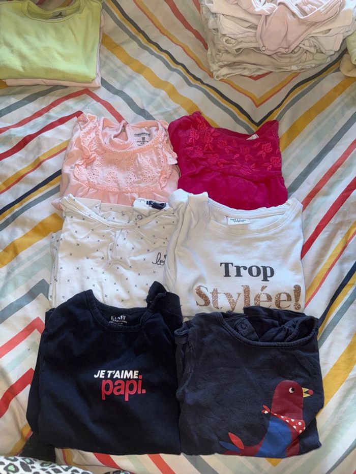 Tee shirt manche longue 18-24 mois