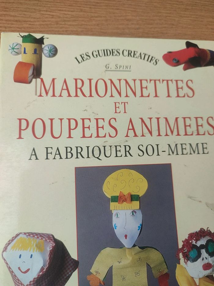 Livre marionnettes et poupée animée a fabriquer sois-meme - photo numéro 2