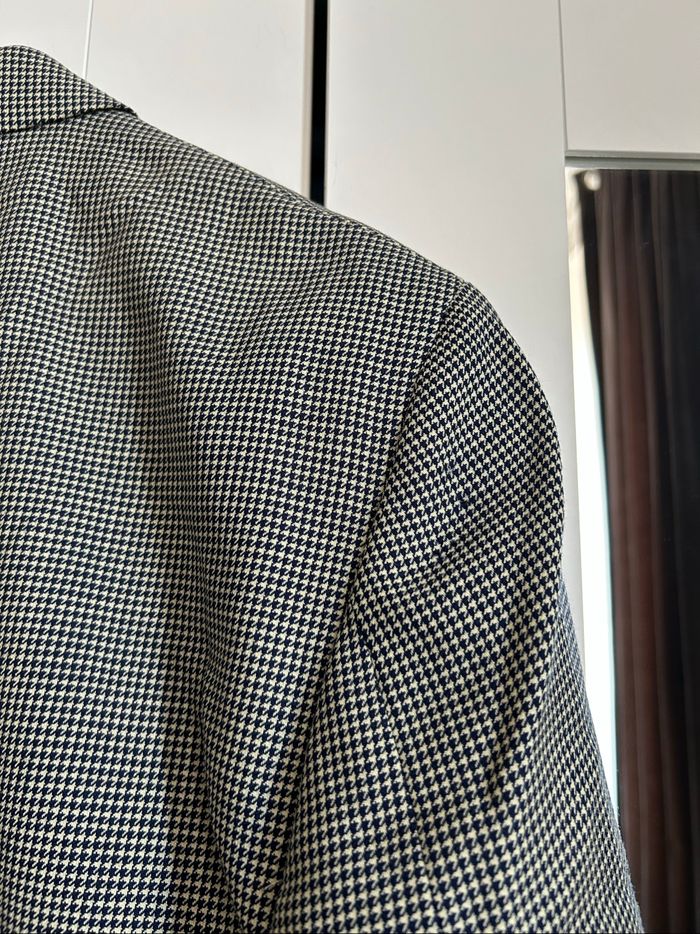 Veste de blazer à motifs tweed Homme Boutique Indépendante Tailles L-XL - photo numéro 10