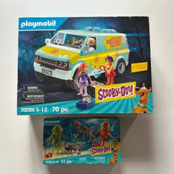 Lot 2 boites playmobil scooby-doo