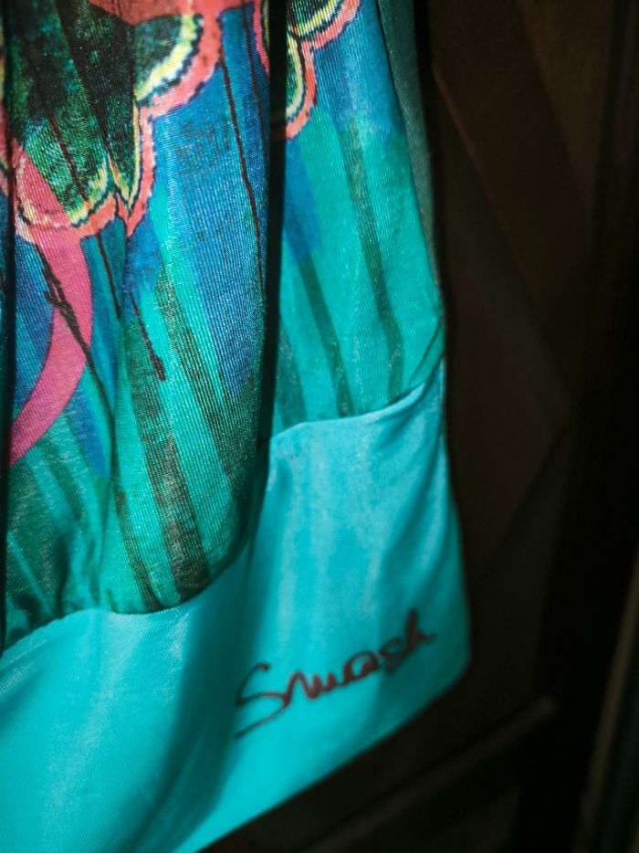 Tunique sans manches décolleté multicolore - photo numéro 7