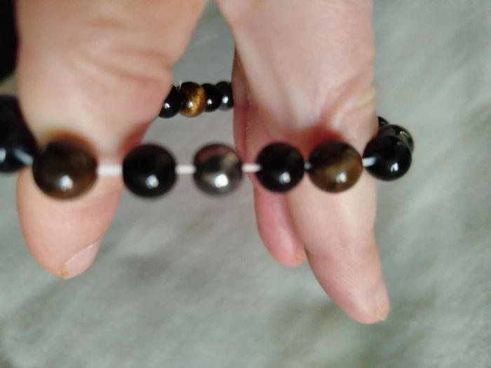 Bracelet de protection oeil du tigre neuf - photo numéro 3