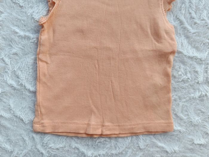 Ensemble été (débardeur+shirt assorti) Fille 3/6 mois Primark 100% coton - photo numéro 5