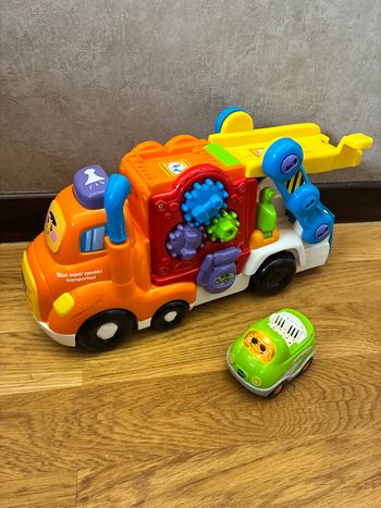 Vtech tut tut bolide super camion transporteur