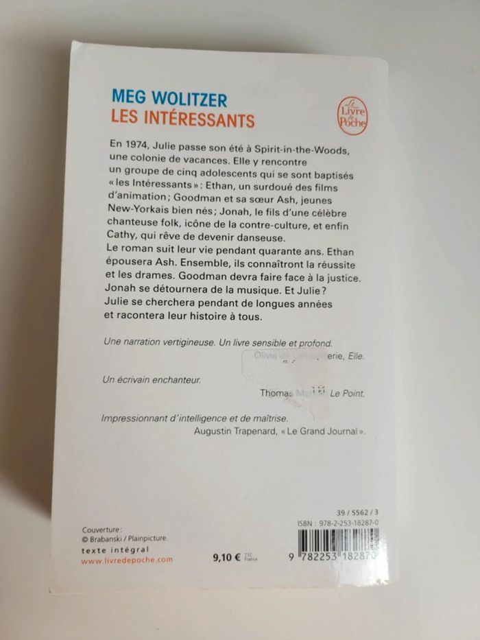📕 Les intéressants de Meg Wolitzer - photo numéro 2