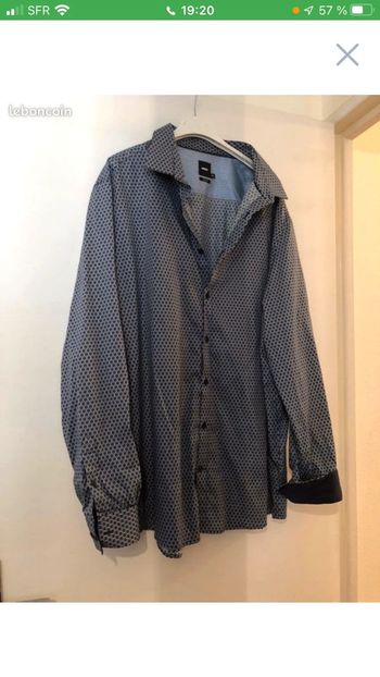 Chemise à motifs regular Brice xxl
