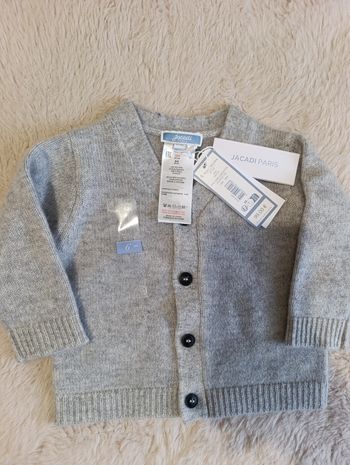 Gilet cachemire garçon