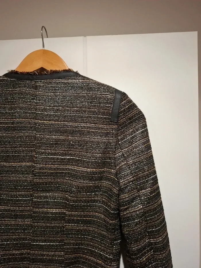 Veste tweed lumineuse - S - photo numéro 7
