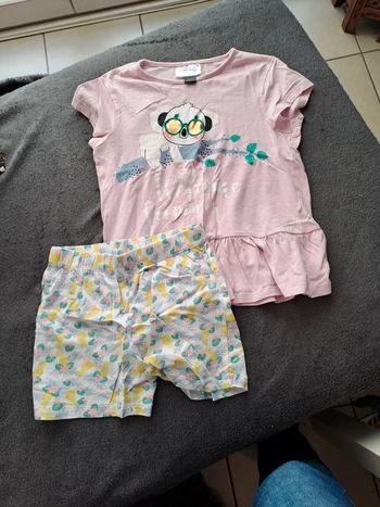 Pyjashort 8 ans/ pyja short