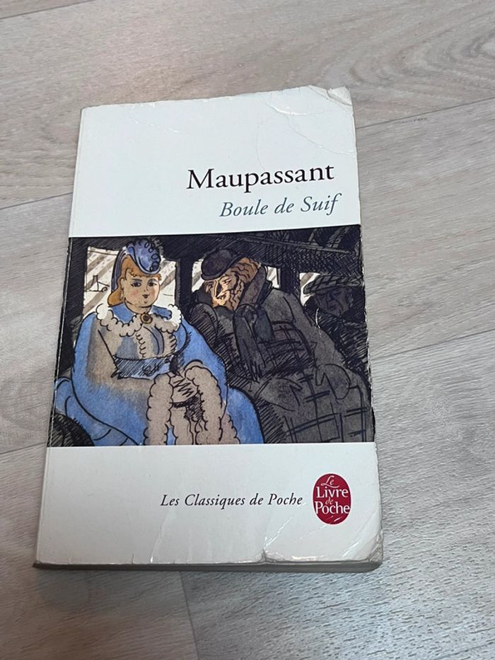 Livre Boule de suif de Maupassant