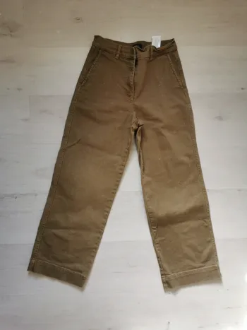 Pantalon court évasées