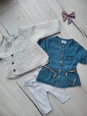 Ensemble 3 pièces hiver mi-saison fille 3mois