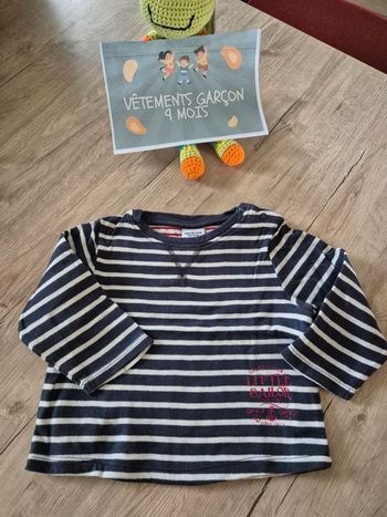 🟦 T-shirt ML garçon TAO 9m