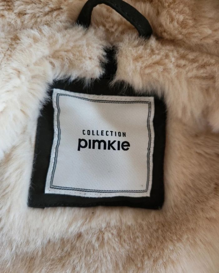 Manteau Pimkie kaki – Taille S – Chaud & doublure façon fourrure - photo numéro 10