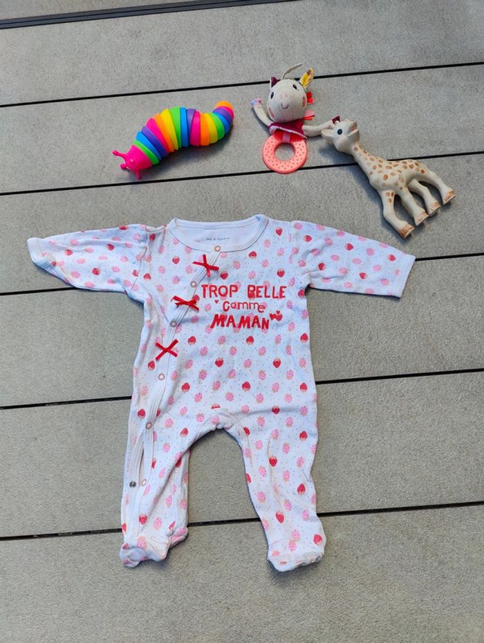 Pyjama 1 mois trop belle comme maman