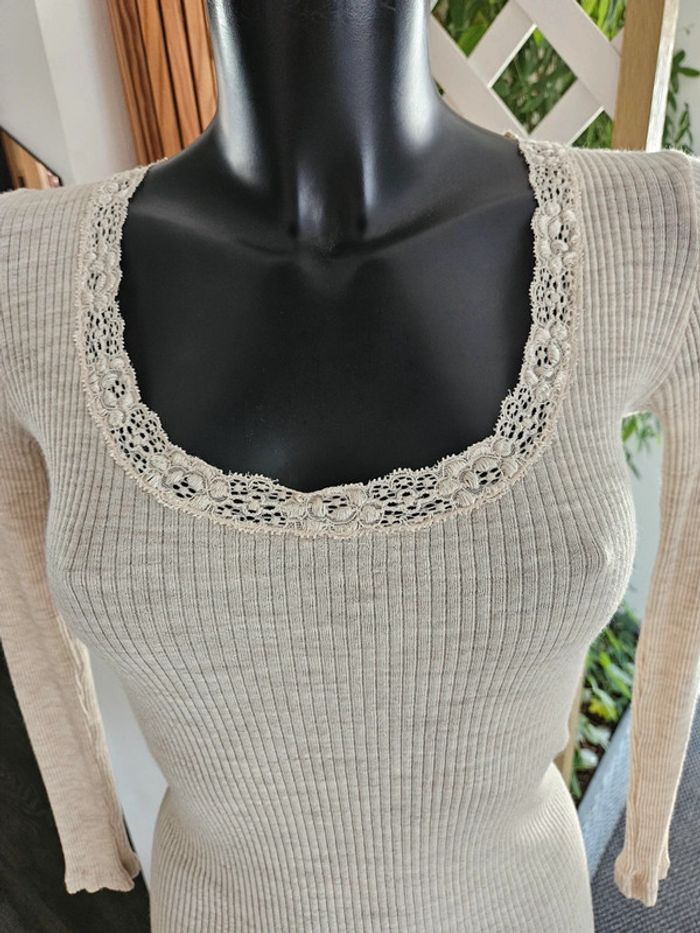 Intimissimi blouse beige taille S - photo numéro 2