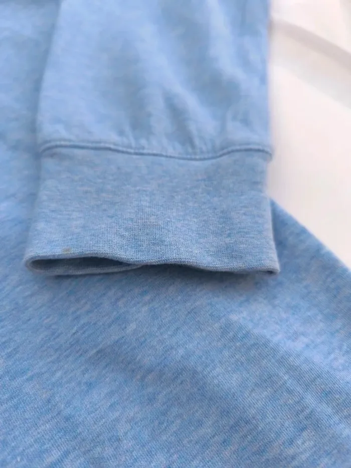 Pull 1/4 zippé Ralph Lauren homme bleu taille XL avec logo, toutes saisons - photo numéro 9