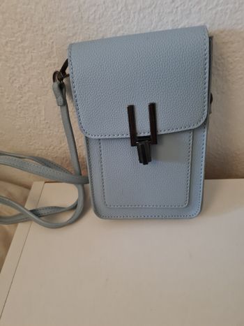 Sacoche bleu ciel
