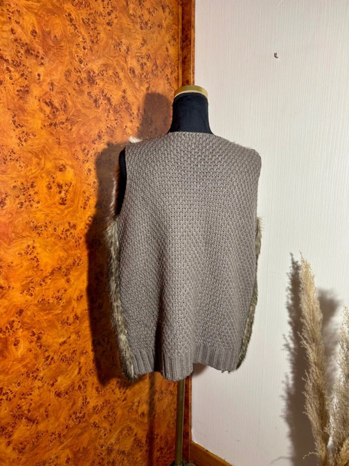 Veste Sans Manches Fausse Fourrure Zara M - Chic & Cosy-Automne / Hiver - photo numéro 3