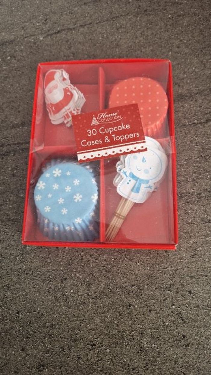 Coffret 30 cupcake de Noël