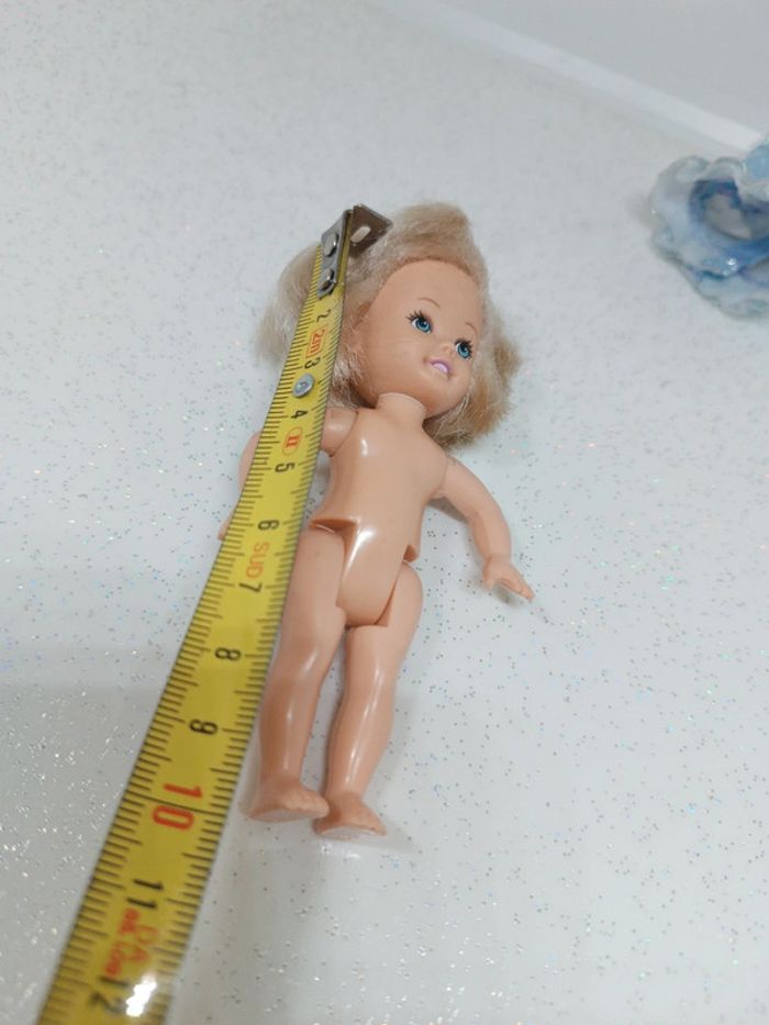 Petite poupée doll mannequin kelly Betty Shelly enfants girl fille cheveux court blonde M&C M c - photo numéro 13