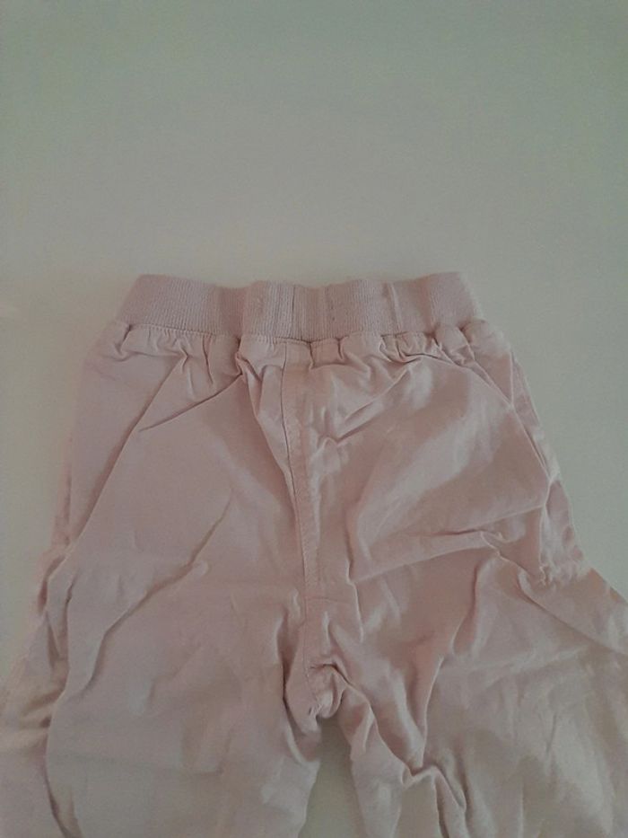 Pantalon en toile rose pâle - photo numéro 5